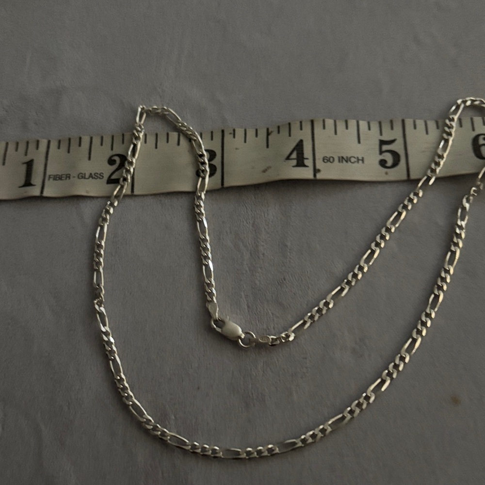 Chic Silver Chain Necklace - Picture 3 of 10